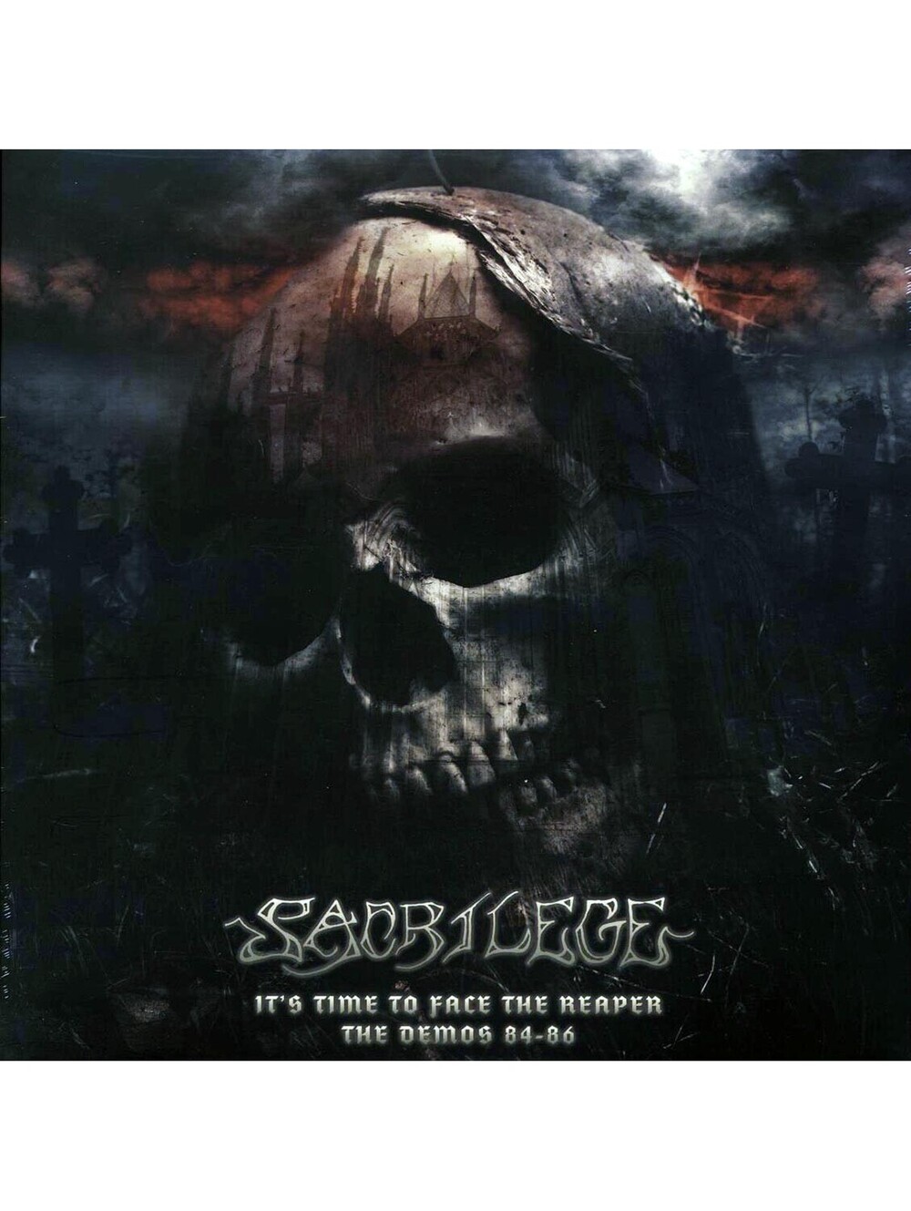 SACRILEGE - IT'S TIME TO FACE THE REAPER LP VINYL RECORD punk discharge thrash